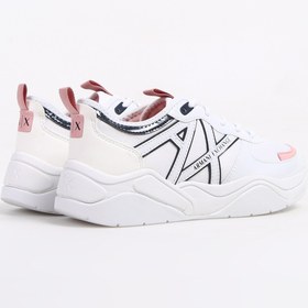 Resim Armani Exchange Beyaz-Pembe Kadın Sneaker XDX039XV311S939 