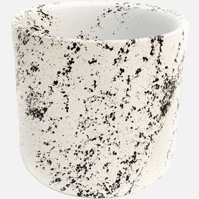 Resim Dekoratif Beton Saksı 