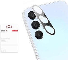 Resim Zore Galaxy ile uyumlu A15 3D Kamera Camı Siyah 