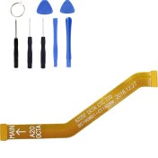 Resim Telefon Kulübesi Samsung A20 A205 1 Uyumlu Ara Film Flex + Tamir Seti 