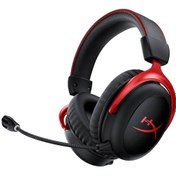 Resim HyperX Cloud II HHSC2X-BA-RD/G Kablosuz 7.1 Surround Oyuncu Kulaklığı Hyperx