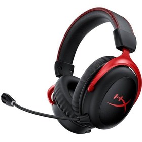 Resim HyperX Cloud II HHSC2X-BA-RD/G Kablosuz 7.1 Surround Oyuncu Kulaklığı 