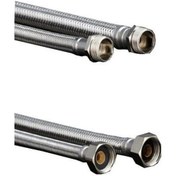 Resim 3/8x3/8 Nipelli Flex Hortum 30 Cm - 60014 