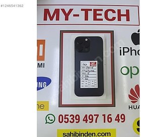 Resim Apple iPhone 16 Pro Max İkinci El YD | 256 GB | Siyah 