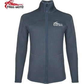 Resim Free-Moto Motorsikletçi Neopren Siyah Polo Mont 