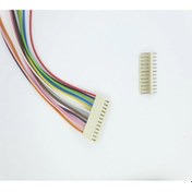 Resim 2,54mm 12 Pin 2510 Kablolu Dişi Konnektör + 180D Erkek PCB Tipi 10cm - 0,50mm 
