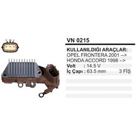 Resim Konjektor 12V Suzuki Accord Frontera 3 Fisli 504632068 