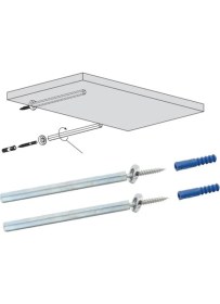 Resim Nobel Kolay Montaj Gizli Raf Tutucu 10 mm x 10 cm (2 ADET) 