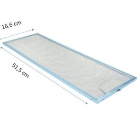 Resim Arçelik Uyumlu P 170 B,P 179 I Aspiratör Metal Yağ Filtresi - 438136306 