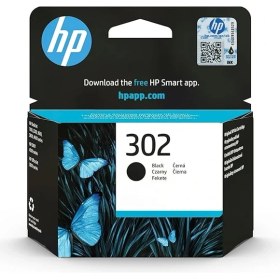 Resim Hp 302 F6U66Ae Siyah Mürekkep Kartuşu 