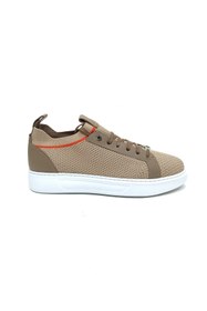 Resim LUCIANO BELLINI LUCIANO BELLİNİ VİZON TRİKO ERKEK SNEAKER AYAKKABI 