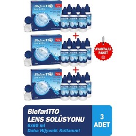 Resim Blefaritto Lens Solüsyonu 6x60 Ml 3 Adet 