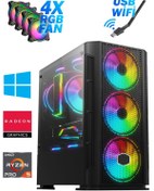 Resim BigGameX Sx33 Ryzen 5 3600 16gb 240gb + 1tb Rx550 Freedos Oyun Pc 