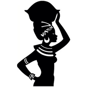 Resim Byr002 Afrikalı Kadın Tip 1 50x80 Cm Efsngrck 