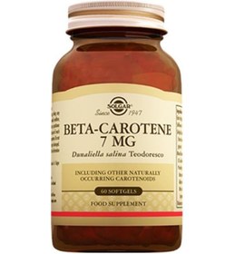 Resim Solgar Beta Carotene 7 Mg 60 Softjel 