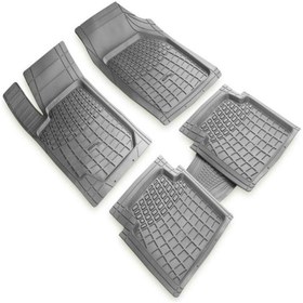 Resim gmax Havuzlu 3D Paspas Gri 