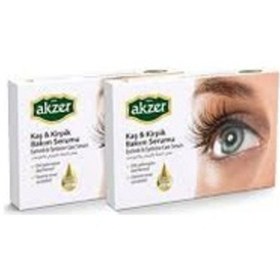 Resim Akzer Kaş Kirpik Serumu 2&10 Ml 