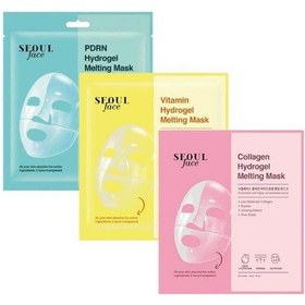 Resim Dermal Pdrn Vitamin Ve Kolajen Eriyen Şeffaflaşan Nemlendirici Melting Yüz Maskesi Seti 34 Gr. 