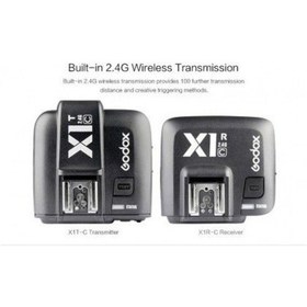 Resim Godox X1Canon Ttl Wireless Flash Trigger 1/8000S Radyo Kanallı T 