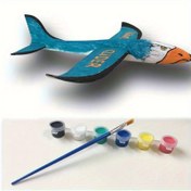 Resim Gençlerin Favorisi DIY Saf Beyaz Köpük El Fırlatmalı Uçak, Doğrudan Uçuş ve Vurulma İki Oyun Yöntemiyle, Ücretsiz Boyama ve Dış Mekan Etkinlikleri İçin Yaratıcı Hediye 