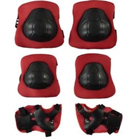 Resim Paten Kaykay Scooter Bisiklet Çocuk Dizlik Dirseklik 