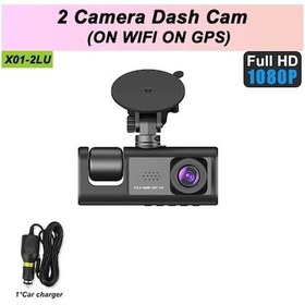 Resim Createtech Araba 1080p Video Kaydedici Wifi Gps Dashcam Araba Dvr Front X01-on Güçlü Gps Wifi On Gps None 