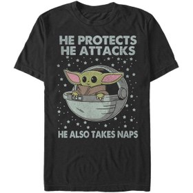Resim GALASHOP Star Wars The Mandalorian Tişört 