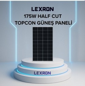 Resim 175w Half-cut Topcon Mono Güneş Paneli 