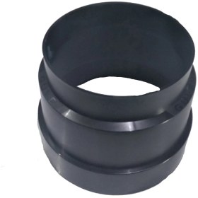 Resim Marketimco Ferro Aspiratör Baca Çıkışı Boru Çapı 10 cm -12 cm Çevirici Adaptör 