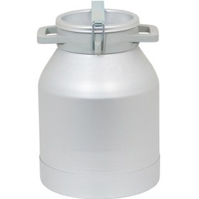 Resim Melasty Süt Sağma Makinesi Alüminyum Süt Güğümü 20 Litre İki Kulplu Kapaklı Dar Ağız -1740 