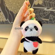 Resim Silver1 Karikatür Küçük Hediye Peluş Bebek Kolye Anahtarlık Çanta Kolye Aksesuarları (Yurt Dışından) 