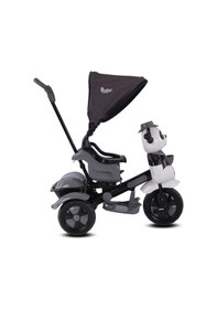 Resim Babyhope 127 Panda Üç Tekerlekli Ebeveyn Kontrollü Çocuk Bisiklet 