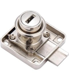 Resim Skygo Metal Kare Dolap Çekmece Kilidi,yedek Anahtarlı Çekmece Dolap Kilidi (1) 