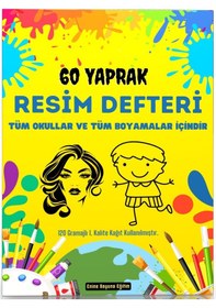 Resim Okul Resim Defteri A-4 120 Gr 