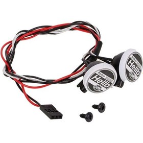 Resim Rc Araba Led Işık,yucama 2 Adet Rc Araba Led Işık Kiti Abajur Beyaz Işıkları İle 5.5-11 V Rc Dekorasyon Ortak Led'ler Rc Aksesuarları - Round 