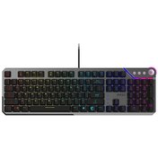 Resim Msı Strıke 600 Kailh Midnight Pro Silent Tactile Switch Rgb Hotswap Mekanik Gaming Klavye 
