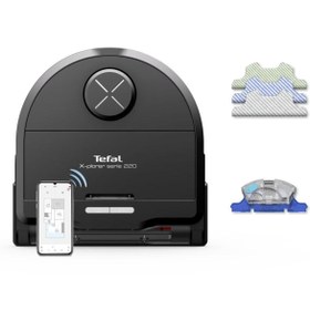 Resim TEFAL RG9475 X-Plorer Serie 220 Mop Özellikli Dahili Temizleme İstasyonlu Akıllı Robot Süpürge - 5600 Pa 