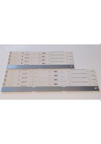Resim Grundig Uyumlu 43 Vle 6645 Bl Led Bar Takım 