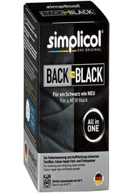Resim Genel Markalar Simplicol Siyah Toz Tekstil Kumaş Boyası Ve Renk Tazeleme Canlandırma X 4 Paket 