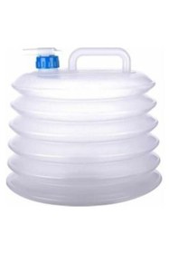 Resim abnturk Katlanır Akardiyon Bidon 10 Litre , Yer Kaplamayan Su Bidonu 