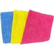 Resim SanalAMCA Store Oriole Life 3'lü Paket Renkli Genel Temizlik Mutfak Bezleri (40X40 cm Mikrofiber Bez) 