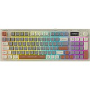 Resim Everest Kb-79 Silent Pro Gri Mavi-Gri-Kahve Sessiz Rgb Q Membrane Oyuncu Klavyesi Kablolu 