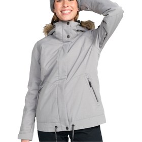 Resim Roxy Meade Kadın Gri Snowboard Ceketi 