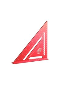 Resim Alüminyum Üçgen Marangoz Gönye 18 Cm 