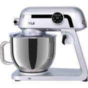 Resim Yui M123 Easy Chef Premium 1800W Dokunmatik Ekran Alüminyum Stand Mikser 7lt.+Kıyma Başlık Seti 