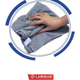 Resim 9 Adet Jumbo Boy Mikrofiber Kareli Temizlik Bezi Duvar ve Yer Silme Bezi Sıkılması En Rahat 50*70CM 