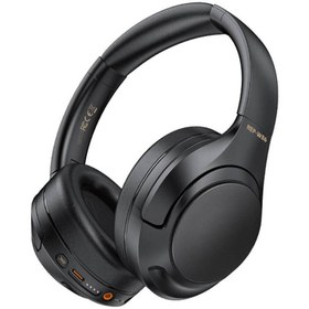 Resim Recci Bluetooth Kulaklık Aktif Gürültü Önleyici ANC Özellik Recci REP-W86 Hi-Fi Ses Kulak Üstü v5.3 Siyah 