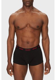 Resim Hugo Erkek Boxer 50532611 010 Siyah Siyah 