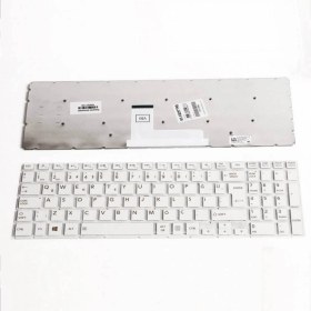 Resim İNFOSTAR Toshiba Satellite C55DT-C, C55T-C Notebook Klavye Tuş Takımı-Beyaz 