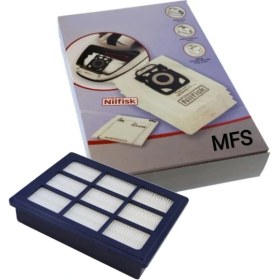 Resim MFS Nilfisk Power Uyumlu 4’lü Toz Torbası ve Hepa Filtre Seti 